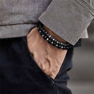 Bracelet perle homme