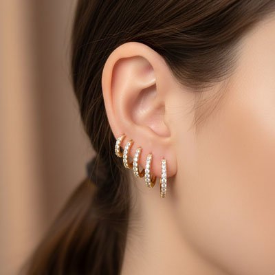Boucle d'oreille femme 