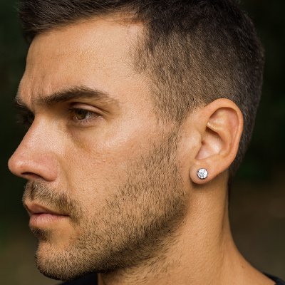 Boucle d'oreille homme 