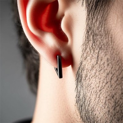 Boucle d'oreille homme 