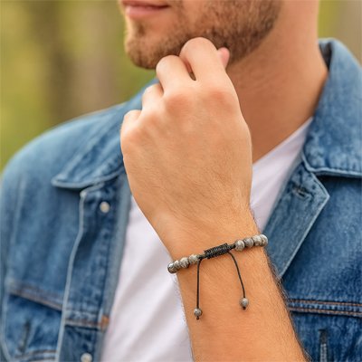 Bracelet perle homme 